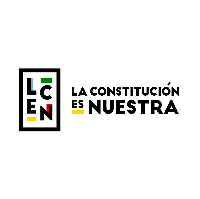 Identidad visual de La Constitución es Nuestra