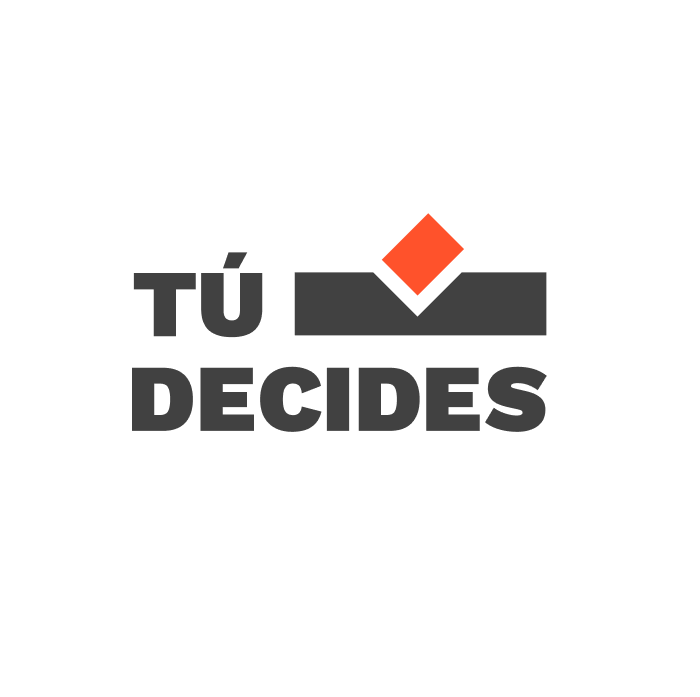 Identidad visual de Tú Decides